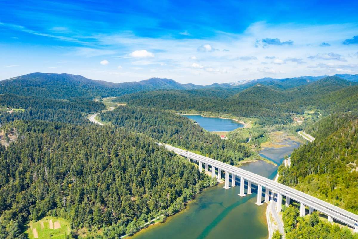 Lake Bajer Gorski kotar